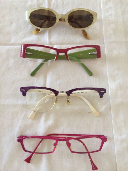 Óculos CH, CK, Agatha Ruiz, Ray Ban e Etnia