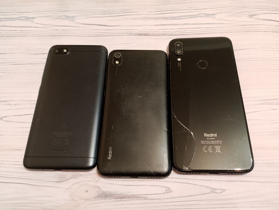 Смартфони Xiaomi Redmi Note 7 Redmi 7A Redmi 6A запчастини/відновлення