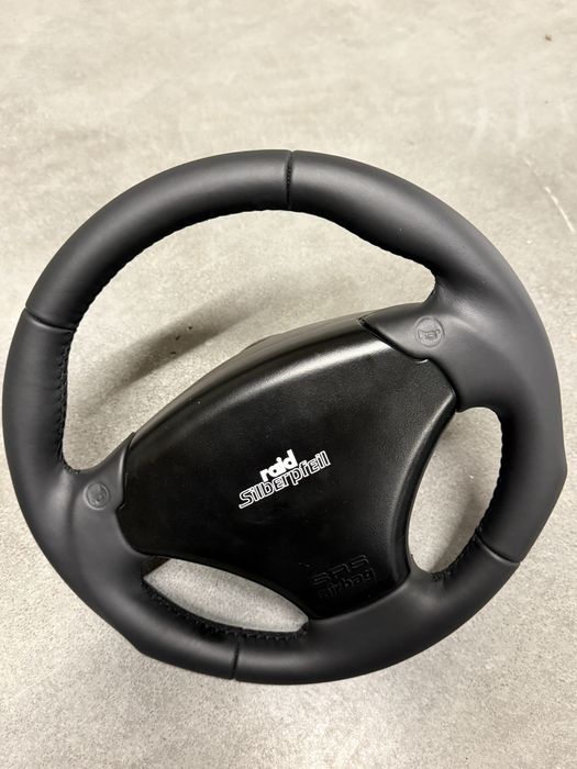 Kierownica Silberphil do BMW e36, nowa skora,M3, srednica 32cm
