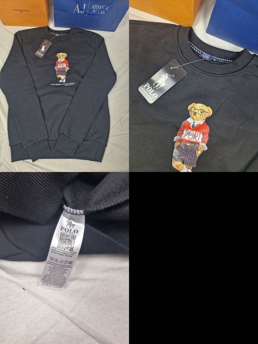 Bluza męska okrągla Ralph Lauren mis burberry  premium RL
