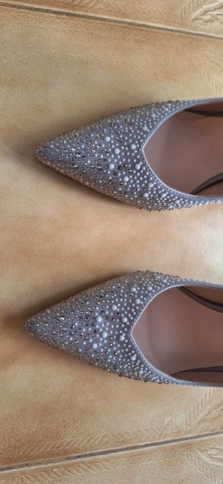 Sapatos Cinza -novos