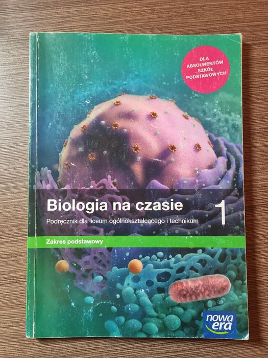 Biologia na czasie 1 - zakres podstawowy, wyd. Nowa Era