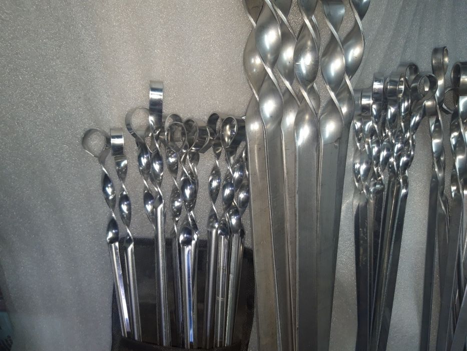 Большой выбор шампуров на любой вкус от 2мм. Также есть Чехлы.