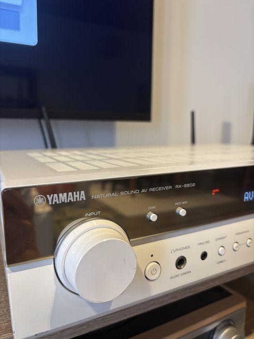 Amplificador AV Yamaha RX-S602 — 5.1, MusicCast, AirPlay, HDMI 4K