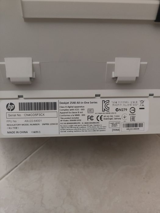 Impressora HP avariada