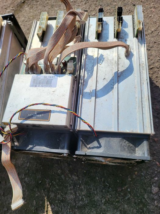 Asic miner s9 робочі і неробочі