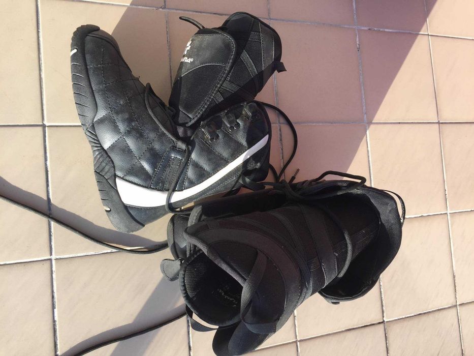 Equipamento Neve Completo – Casaco Quiksilver + Botas + Luvas S/40
