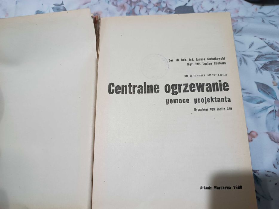 Centralne ogrzewanie pomoce projektanta książka