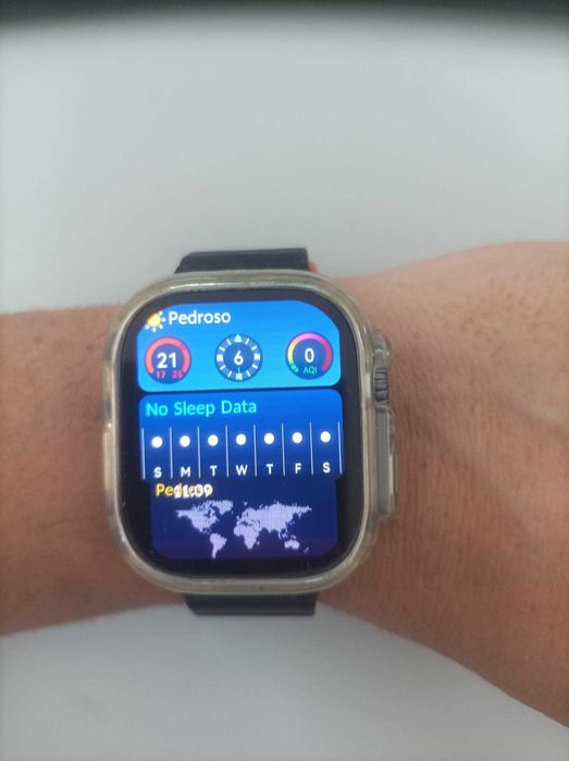 Smartwatch DT Ultra 3 Pro + Extras (Earphones + Pulseiras + Proteção)