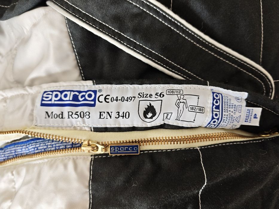 Fato Sparco R508 EN340