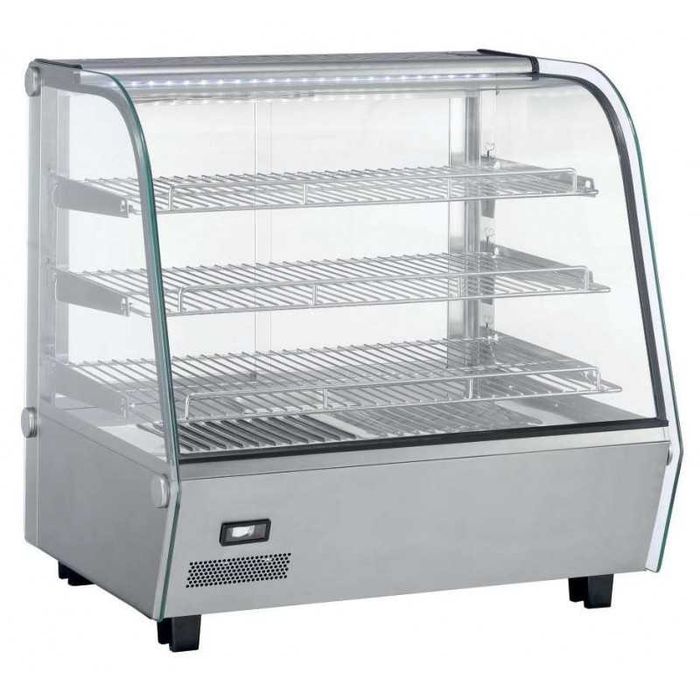 Vitrine aquecida CHXCR-120L – exposição de balcão