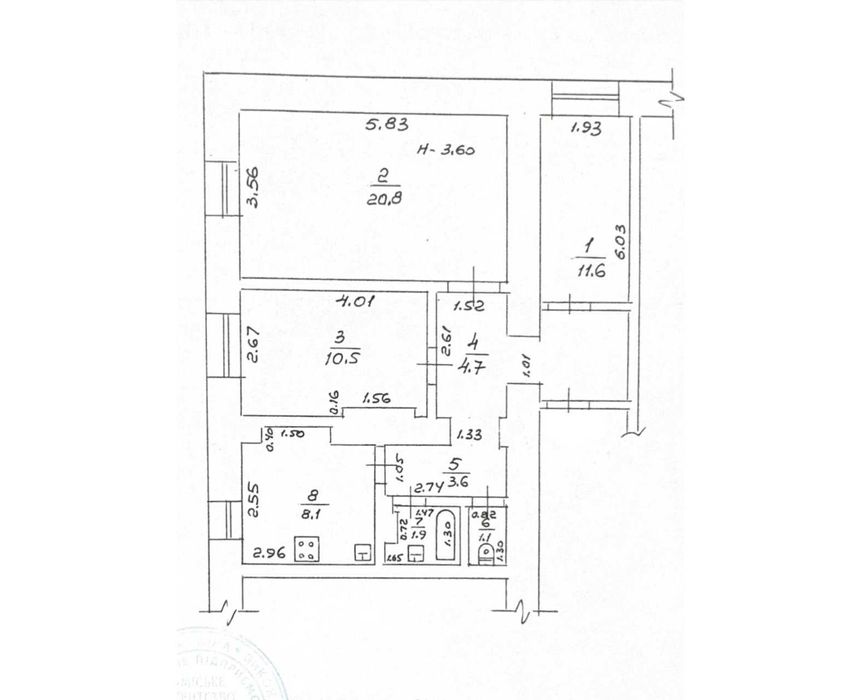 3-ком 4 ст. Фонтана, капремонт, газ, АГВ єВідновлення, ваучер