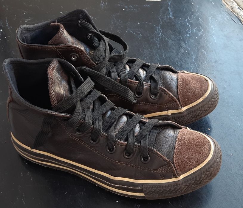 Шкіряні кеди Converse 38 р.