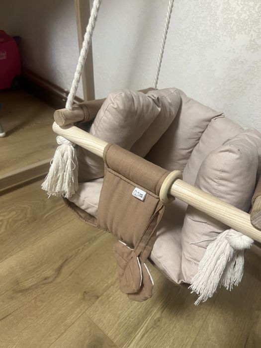 Качеля гойдалка домашня для найменших