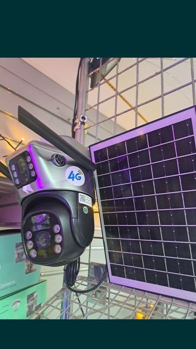 Ka.era solarna Na kartę SIM 4G 8Mpx największe aku