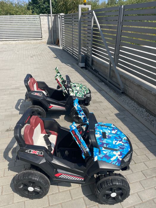 Auto elektryczne dla dzieci Buggy 12V | Pilot | LED | MP3 | Stan idealny | Jak nowe