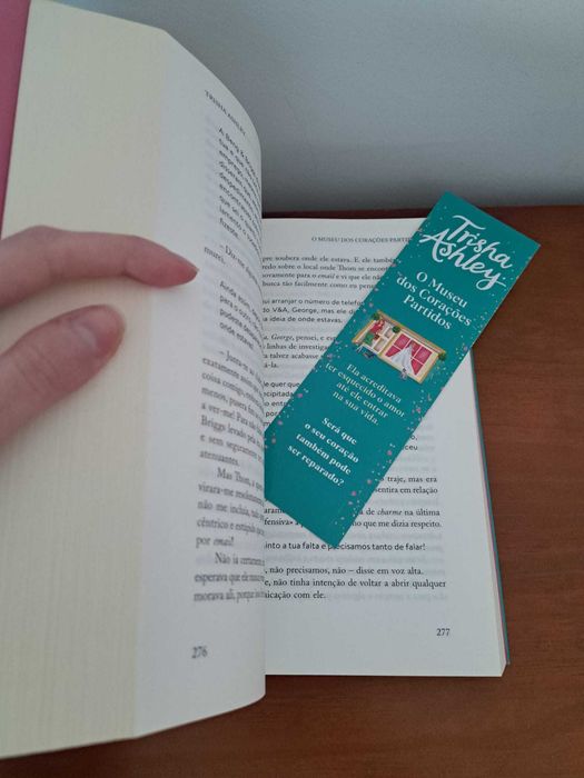 Livro "O Museu dos Corações Partidos", de Trisha Ashley