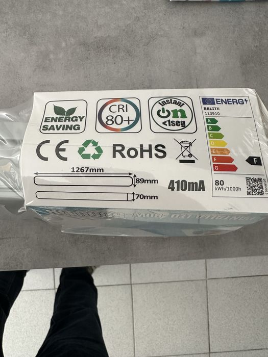 Lampada regua led nova