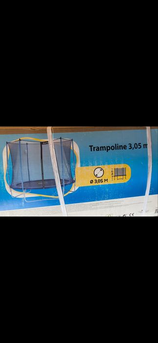 Trampolim grande novo