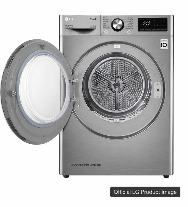Máquina de Secar Roupa LG 9kg Heat Pump RH90V9PV2N