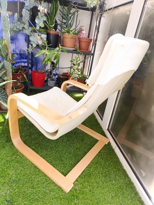 Cadeira poang criança ikea