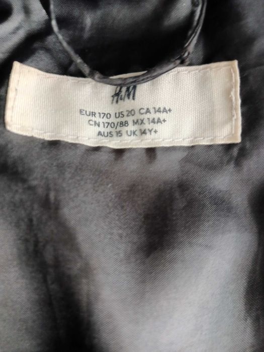 Kurtka chłopięca H&M, rozmiar 170. Stan idealny.