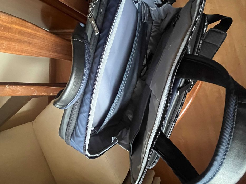 Samsonite Spectrolite 3.0 Azul – Pasta Portátil 15.6” Expansível – Como NOVA