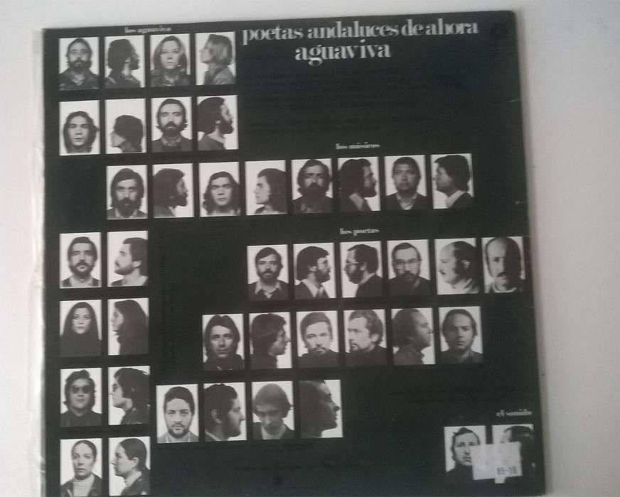 Agua Viva - Poetas andaluces de ahora - Vinil