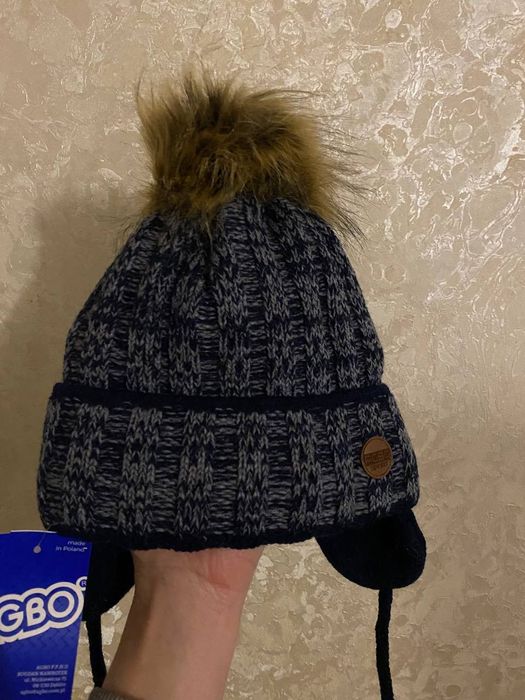 Шапка + шарф зимова 50/54 до 54 розміра