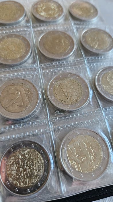 Lote de moedas de 2€ comemorativas circuladas