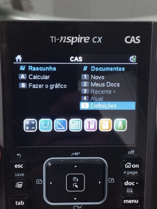 Calculadora gráfica Texas Instrument Ti-nspire cx CAS