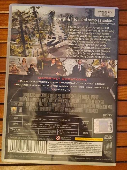 film na dvd 2012