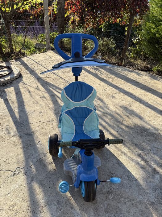 Triciclo infantil com pega para adulto e assento