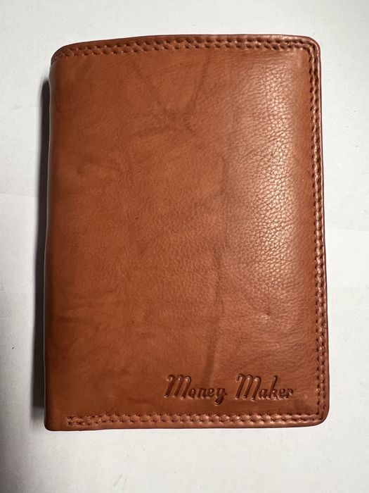 Portfel dkórzany nowy