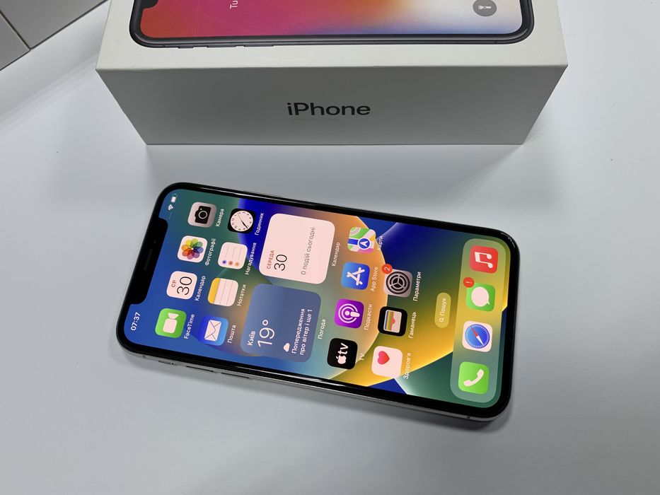 Айфон / iPhone X 256GB (Silver) Neverlock. Без Face ID
