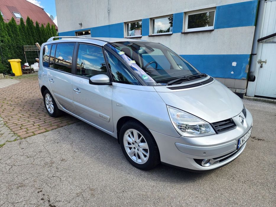 Renault Espace 2.0T 170KM LPG 6 foteli Skóra Klimatronik Hak Nowa butla PIĘKNY