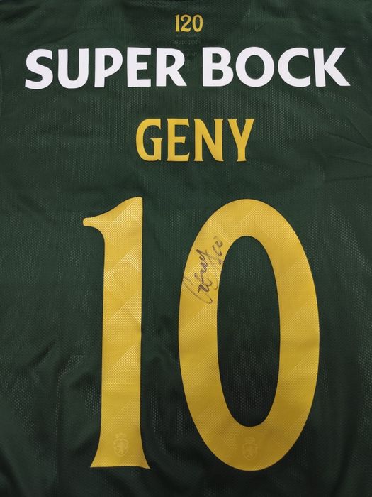 Camisola Match Worn + Autografada Geny Catamo #10 - Sporting CP 2026/27 - NFC