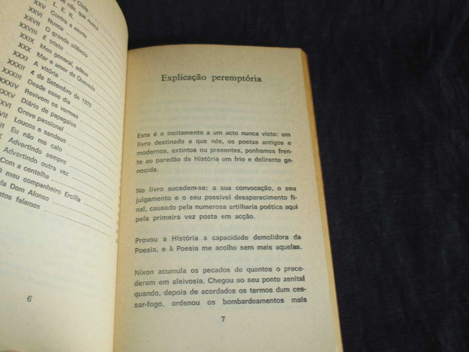 Livro O Testamento Poético de Pablo Neruda 1ª edição 1975