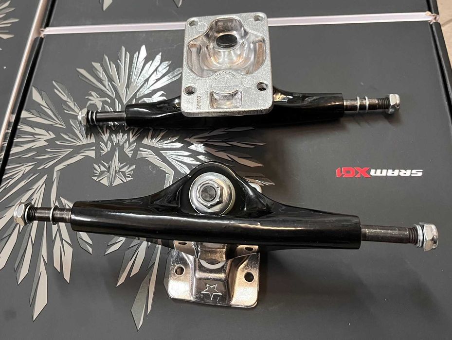 -65% Oś deskorolki Trucki Mini Logo Split Raw 8.38 trak deska track xx tracki traki