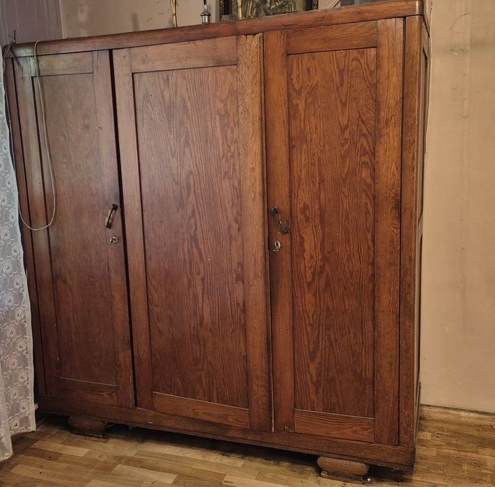 Szafa dębowa z lat 60/70