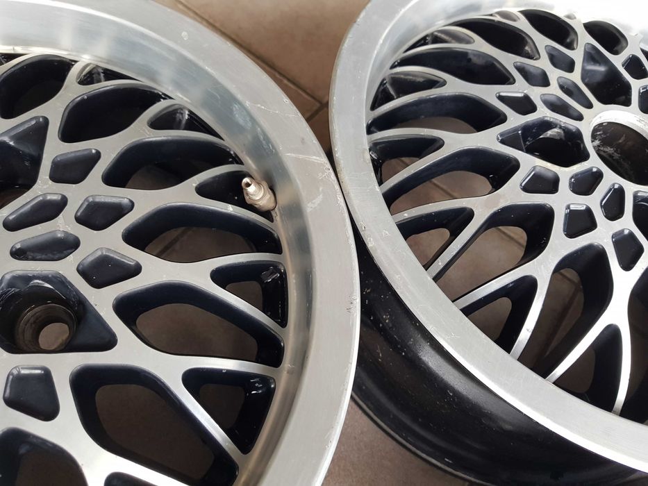 Felgi aluminiowe szprychowe RONAL 6x14 et38 4x100 57,1 Mesh jak Exip Remotec BBS MSW OZ