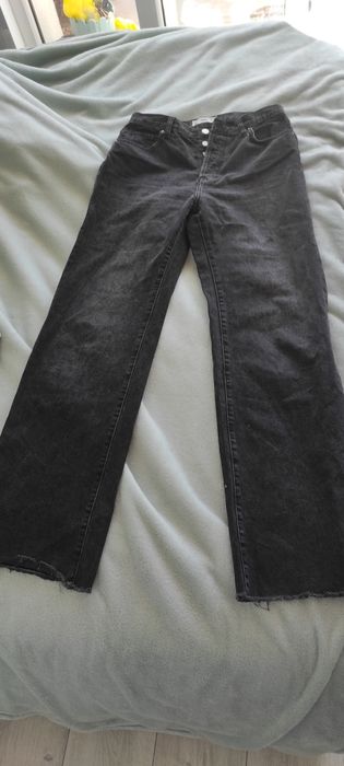 Jeansy Mango, szerokie nogawki rozm 38