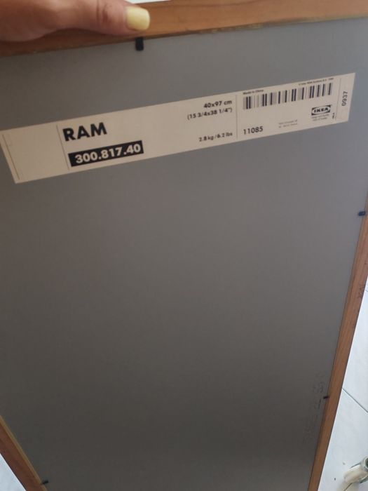 Espelho ikea madeira