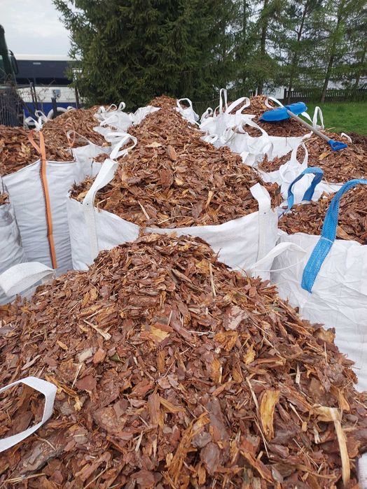 Kora sosnowa do ściółkowania big-bag worek