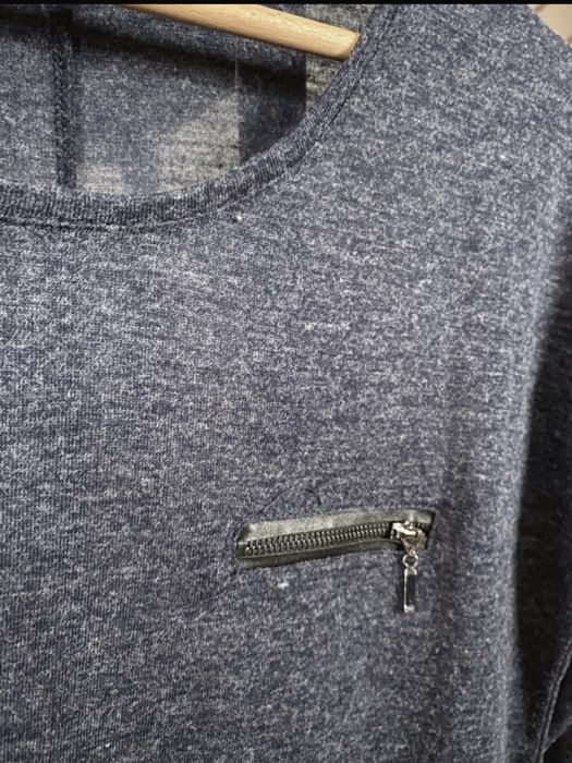 Reserved koszulka bluzka M jeansowy  melanż