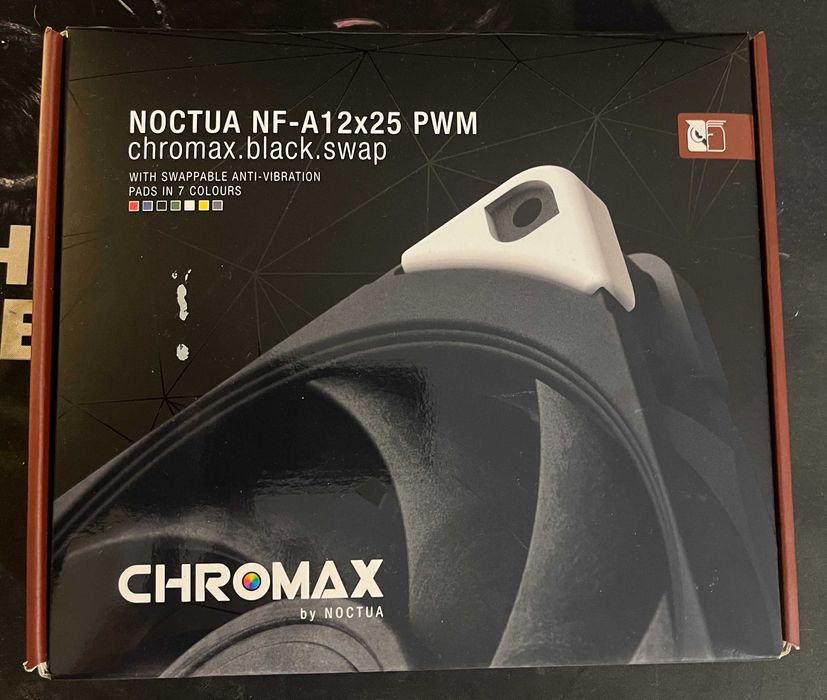 Wentylator Noctua NF-A12x25 PWM chromax.black.swap