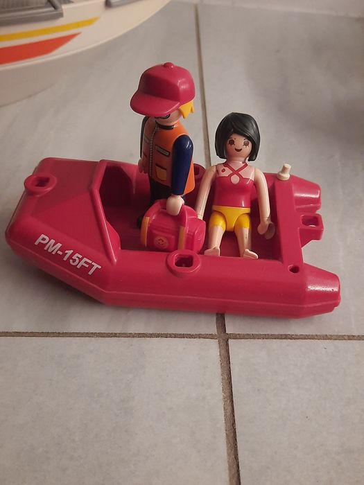 Duży zestaw Playmobil ratownictwo wodne