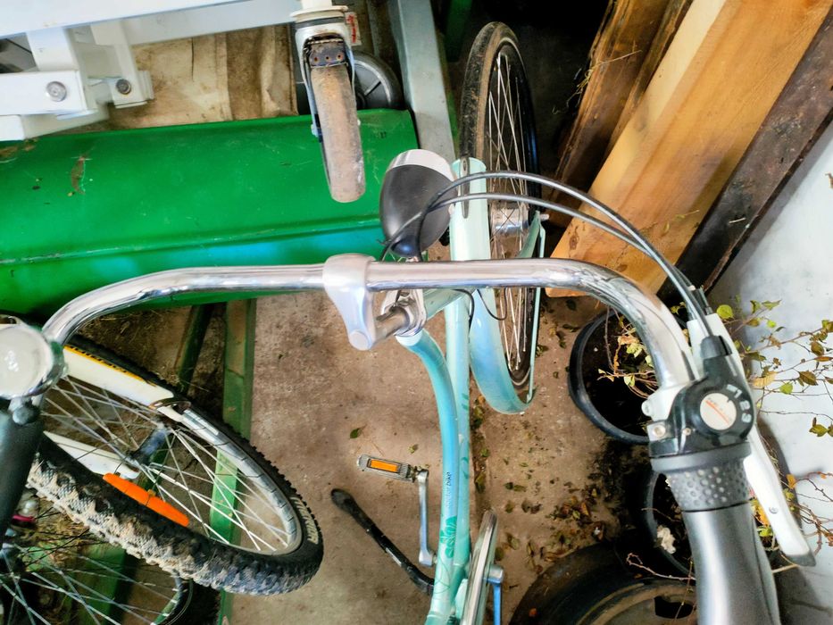 Rower damski Gazelle z osprzętem Nexsus przód i tył