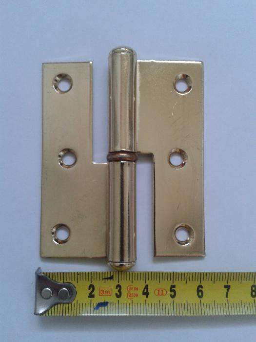 12 Dobradiças Douradas Rigorosamente Novas.