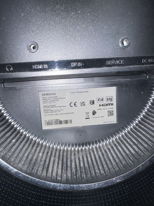 Monitor Curvo SAMSUNG  (32'' - 1 ms - 165 Hz)